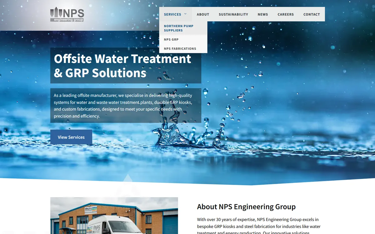 NPS Engineering Group Limited website