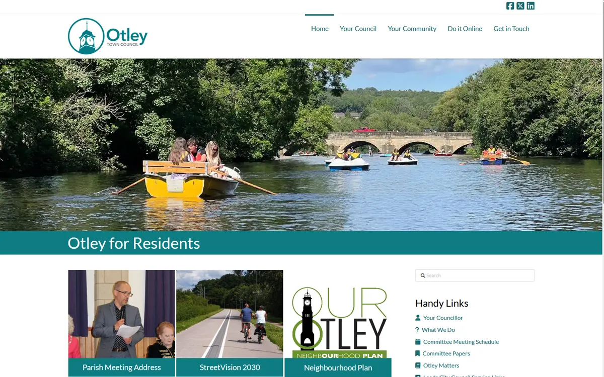 Otley Town Council website